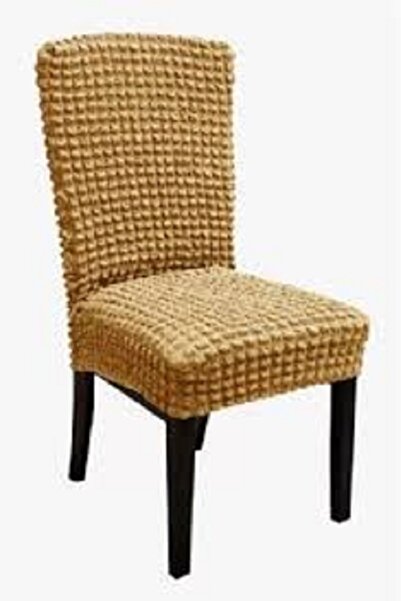 Delfine Set 6 huse scaune, elastice si creponate, fara volane