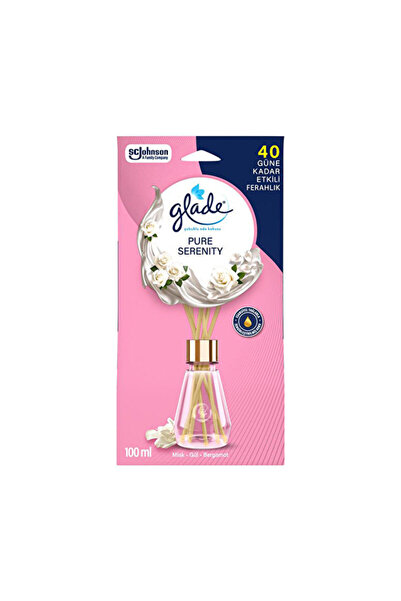 Glade 2 ADET Çubuklu Oda Kokusu Pure Serenity Misk Gül Bergamot