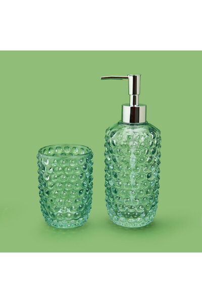 ASPARTAM طقم صابون سائل للحمام مكون من قطعتين - مدخن