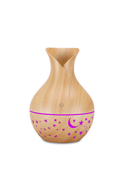 MRG Υγραντήρας αέρα MAJ21003, USB, Αρωματοθεραπείας, Ανοιχτόχρωμη δρυς