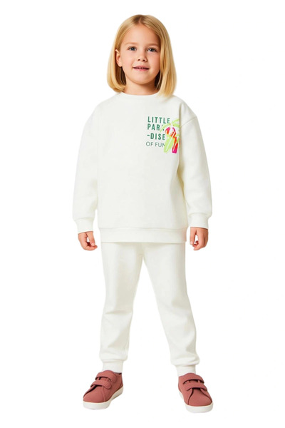 PayBuy Girl's Cotton Knitted Tropical Printed Comfortable Casual Set Quality Stylish Comfortable