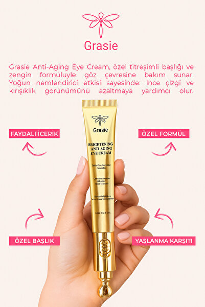 GRASİE Titreşimli Göz Altı kremi
