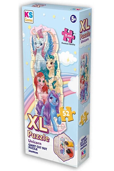 Ks Games 52 Parça XL Puzzle - Unicorn