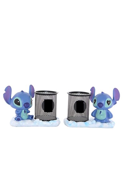 Livava Θήκη για στυλό από πολυεστέρα με φιγούρα κεντημένη, μπλε, 14x12