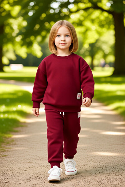 PayBuy Girl's Comfortable Knitted Two-Piece Set High-Quality Stylish Casual Daily Wear