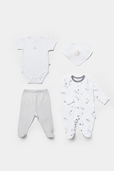 Biorganic My Home Sea Jumpsuit 4 Piece Set
