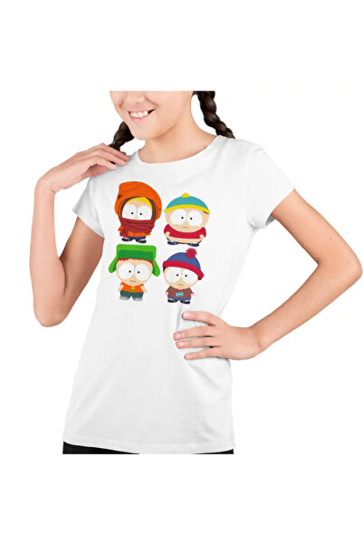 OEM Tricou Copii Fete South Park Gradinita Prescolari