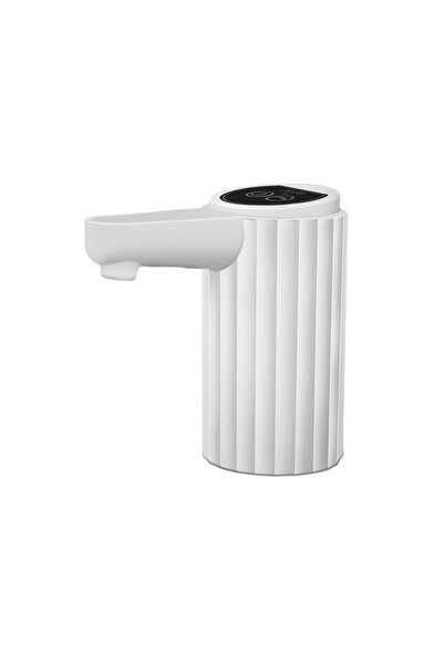 MRG Pompa Electrica de Apa MJS6, Automat, Pentru bidon, Cu acumulator, Alb