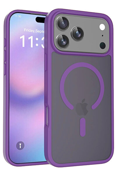 Joko غطاء NRZSNT لهاتف آيفون 17 برو من جوتا ماجسيف - (215022) بنفسجي غامق