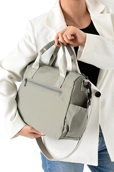 RKY SERENITY Sanmorris Women's 4-Compartment Parachute Fabric Adjustable Crossbody Hand and Shoulder Bag