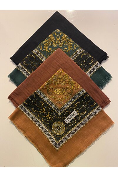 poloist 4 Mixed Patterned Cheesecloth Writing