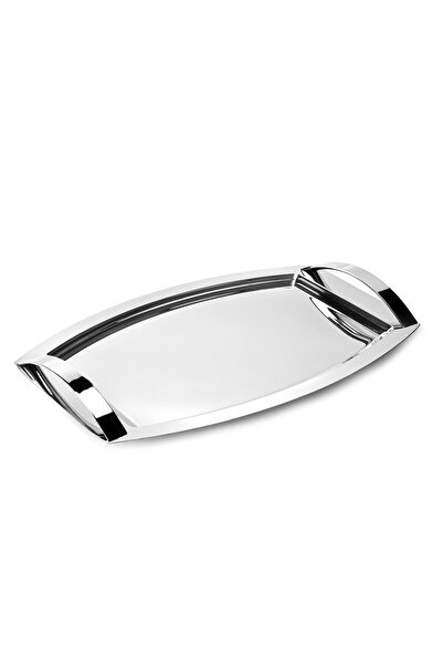 Arsel Miray Gümüş Söz & Nişan Tepsisi Premium 304 Kalite Paslanmaz Çelik (İsme Özel Tasarımlı)