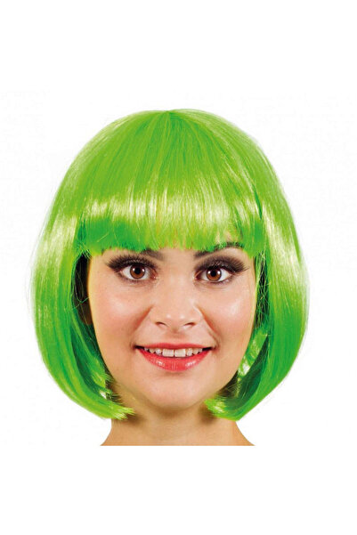 ZERO LAND Nrzsnt Green Party Wig Short (214839) Blunt Hair