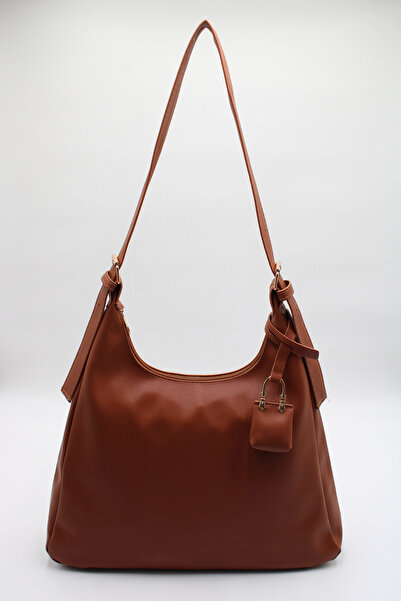 LASSO Kadın Taba Büyük Boy Deri Ayarlanabilir Omuz Askılı El ve Omuz Çantası