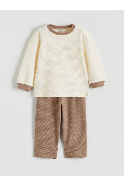 LC Waikiki Baby Boy Pants and T-Shirt