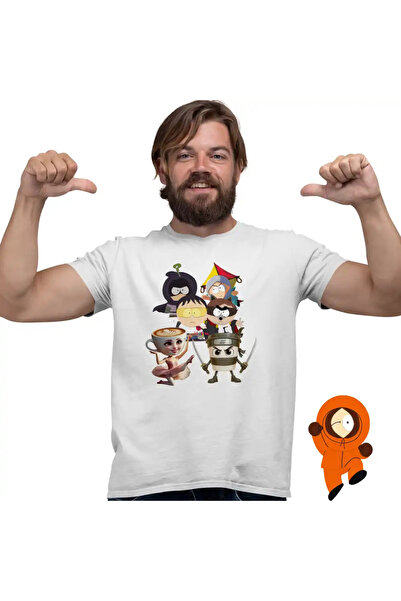 OEM Men's T-shirt South Park Capucino Assasino Capucina Italia