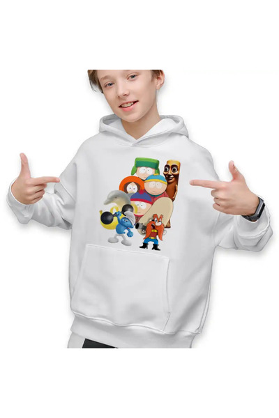 OEM Hanorac Copii Baieti South Park Tung Sahur Strumf Sportiv Yosemite Sam Brainrot Italian