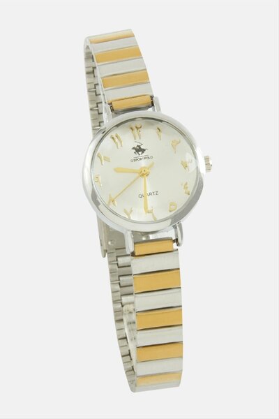 ZERO LAND Nrzsnt Steel Watchband (221331) Watch-Silver Color