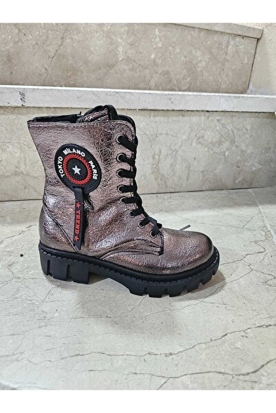 İpek Arya Zippered Non-Slip Sole Warm Lined Girls' Boots