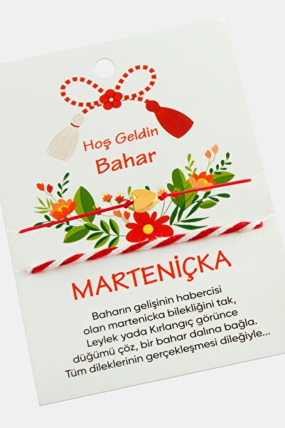 ZERO LAND NRZSNT 2 قطعة سوار مارتينيشكا على شكل قلب (130455)-أحمر