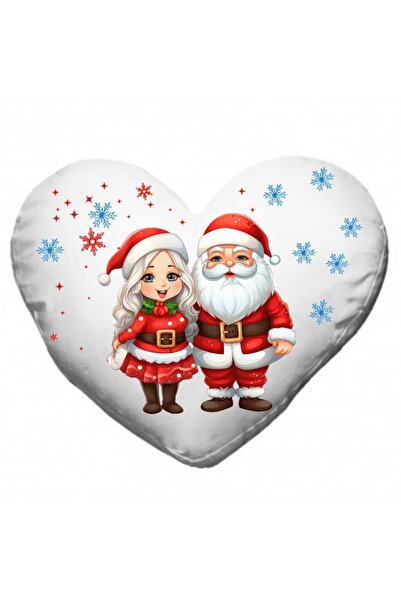 MARİ Personalized heart pillow, white