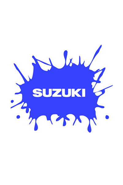 Oracal Sticker pata scris Suzuki, 20cm, albastru