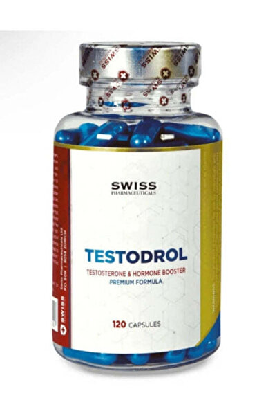 SWISS Pharma Testodrol Testo Booster PCT 120 Kapsül