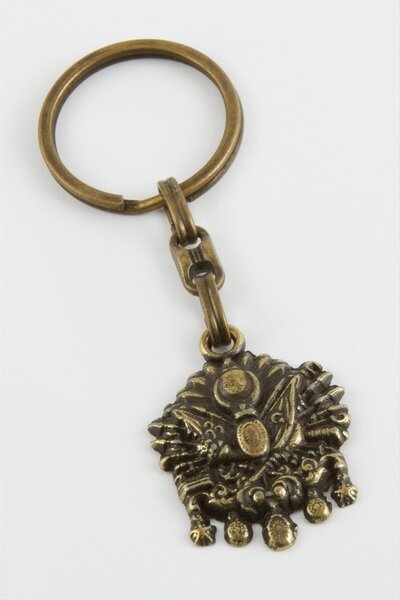 ZERO LAND Drapelul Otoman () Metal breloc - Antic