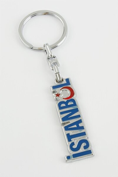 Bujiteri NRZSNT Μεταλλικό Μπρελόκ Istanbul (170003) - Ασημί Χρώμα