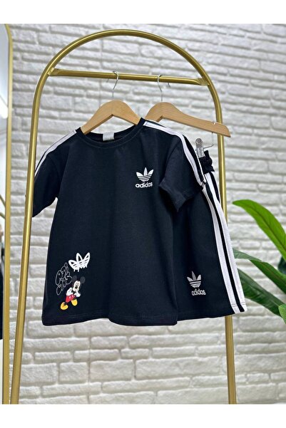 Karan Kids Children's Back Printed Shorts Bottom Top Set