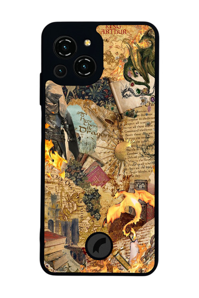 Reeder حافظة متوافقة مع S23 Pro Max باللون الأسود غير اللامع - سيليكون ناعم، ...