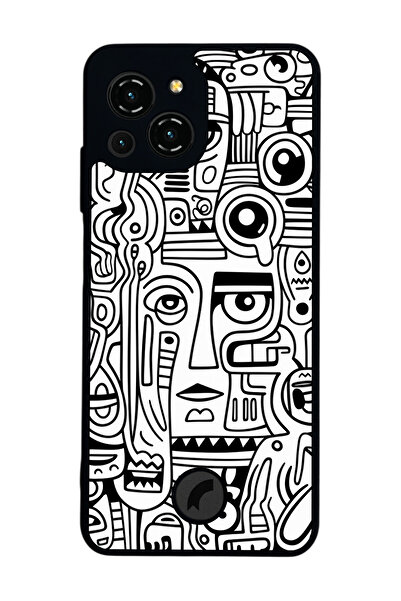 Reeder حافظة متوافقة مع S23 Pro Max باللون الأسود غير اللامع - سيليكون ناعم، ...