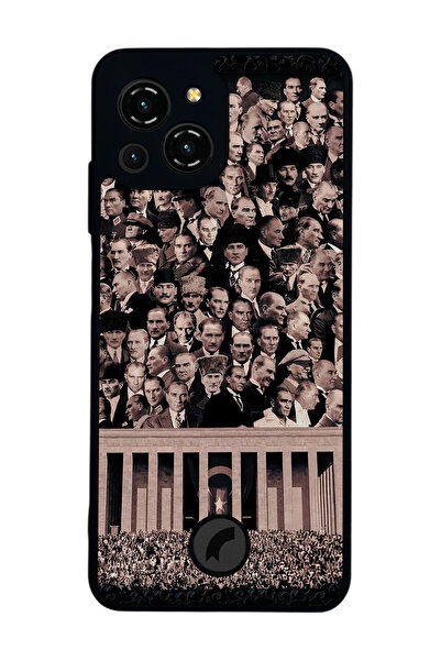 Reeder حافظة متوافقة مع S23 Pro Max باللون الأسود غير اللامع - سيليكون ناعم، ...