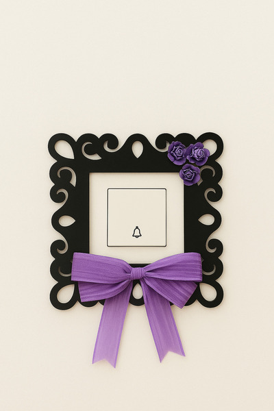 Marrone Priz Süsü Zil Çerçevesi