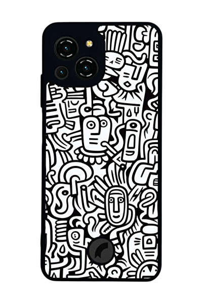 Reeder حافظة متوافقة مع S23 Pro Max باللون الأسود غير اللامع - سيليكون ناعم، ...