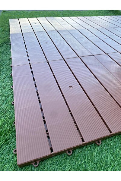 efestrend Plastik Deck – Ahşap Görünümlü Zemin Kaplama Karosu (30×30 cm) (11 ...