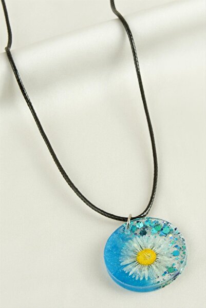 ZERO LAND Nrzsnt Daisy (233059) Epoxy Pendant-Blue