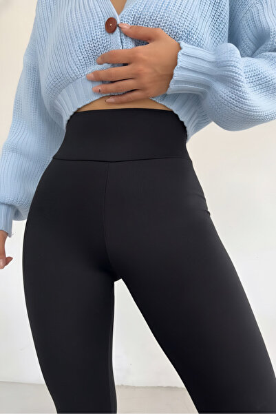 CRNSSWİMWEAR Високі лосини Push Up - Еластичні, дихаючі, чорні