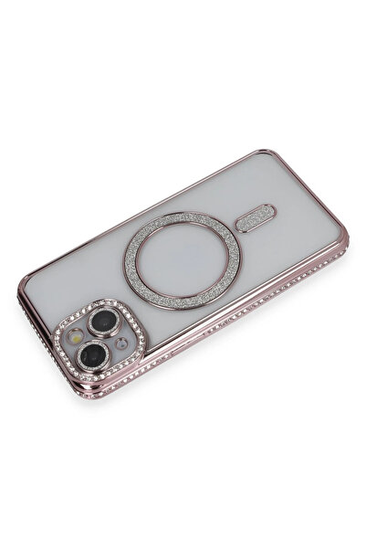 NewFace Nrzsnt iPhone 13 Case Joke Glitter Magneticsafe Case (231756) - Pink