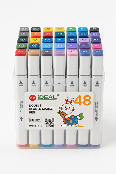 İdeal Graffiti-Sanatsal Çift Uçlu Markalama Kalemi