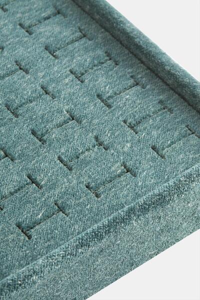 ZERO LAND Nrzsnt Horizontal Anfora Fabric Immerse Ring (231030) Table-Khaki Green