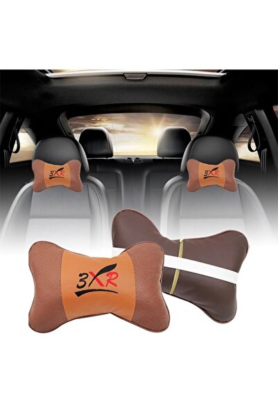 ONE 2 Piece Car Seat Neck Rest Head Rest Support Safety Cushion