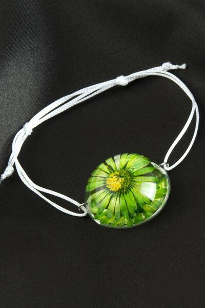 ZERO LAND Nrzsnt Papatya (170236) Epoxy Bracelet-Green