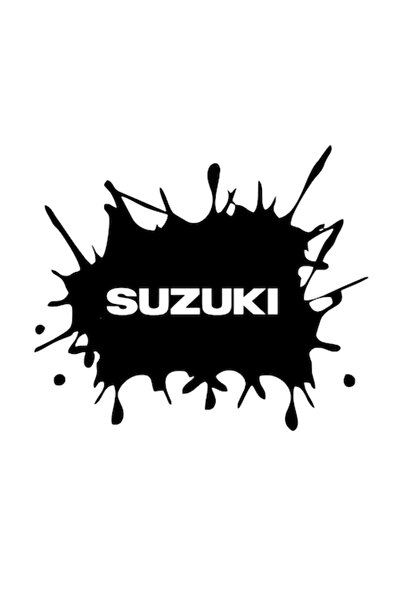 Oracal Sticker pata scris Suzuki, 20cm, negru