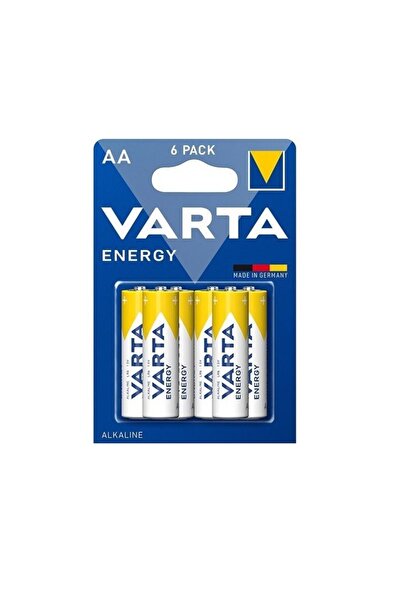 MRG Set 6x Baterii AA Varta Energy, LR6, Alcaline, 1.5 Volti