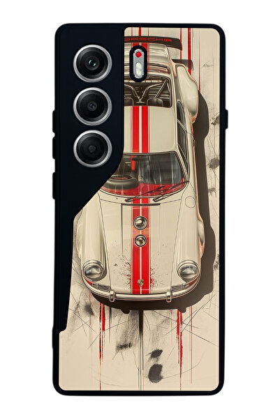 TECNO حافظة متوافقة مع هاتف Camon 40 باللون الأسود غير اللامع - سيليكون ناعم،...