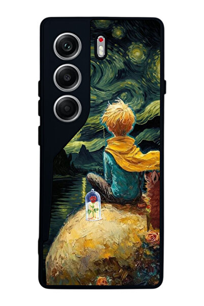 TECNO حافظة متوافقة مع هاتف Camon 40 باللون الأسود غير اللامع - سيليكون ناعم،...