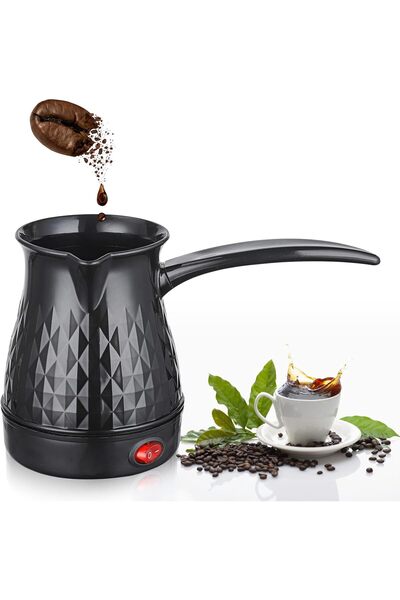 MRG Ibric Electric M6101, Pentru Cafea, Lapte, Ceai, 650W, 500 ML, Negru