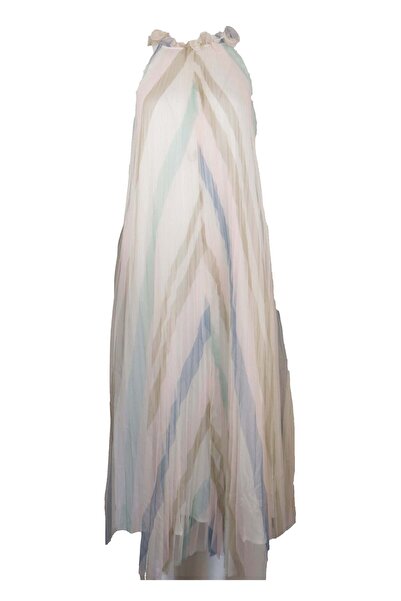 Vero Moda Rochie Lela Missy Crem - S, Bej, 100% poliester