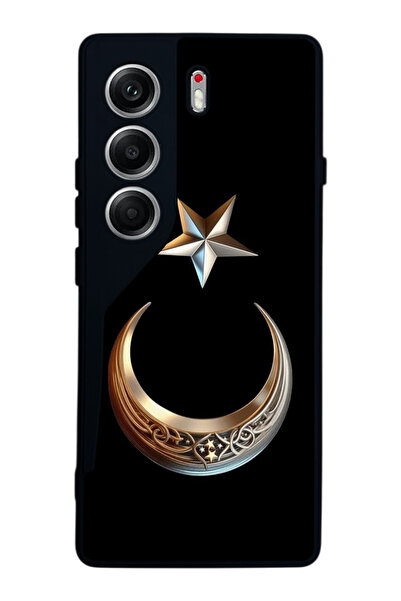 TECNO حافظة متوافقة مع هاتف Camon 40 باللون الأسود غير اللامع - سيليكون ناعم،...